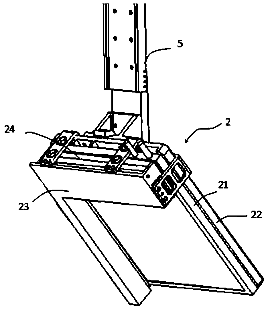 Imaging device used for radiotherapy system