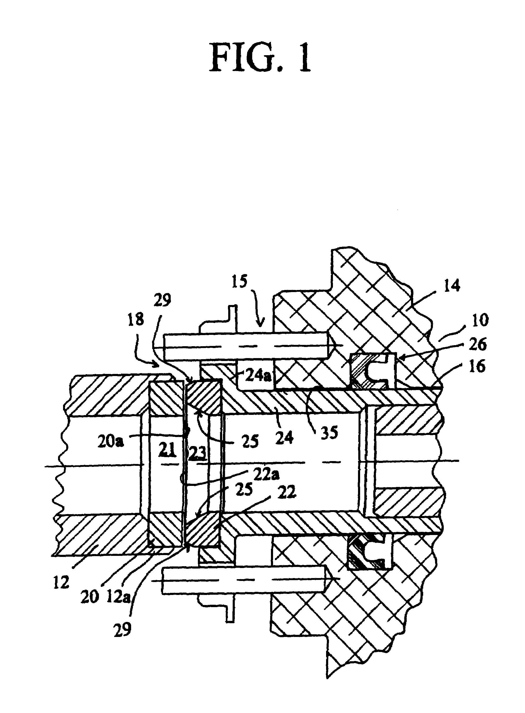 Fluid coolant union