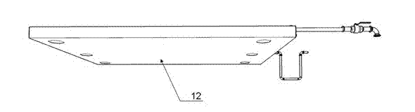 Cooling and oil evacuation firefighting unit for fire extinguishing with liquid oil tank