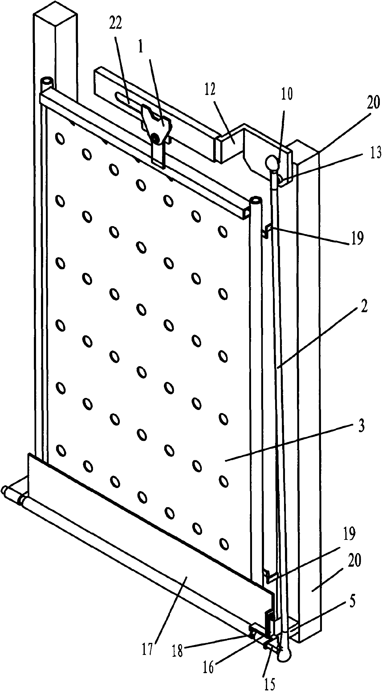 Lifter safety door