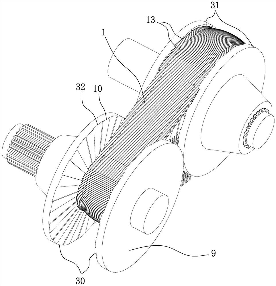 Live piece infinitely variable transmission