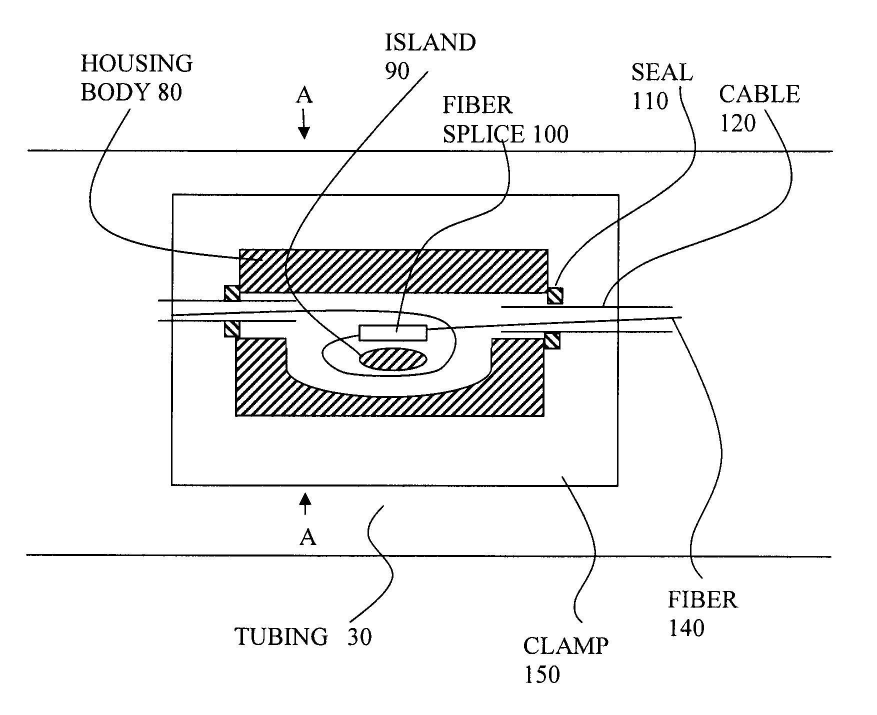 Fiber Splice Housing