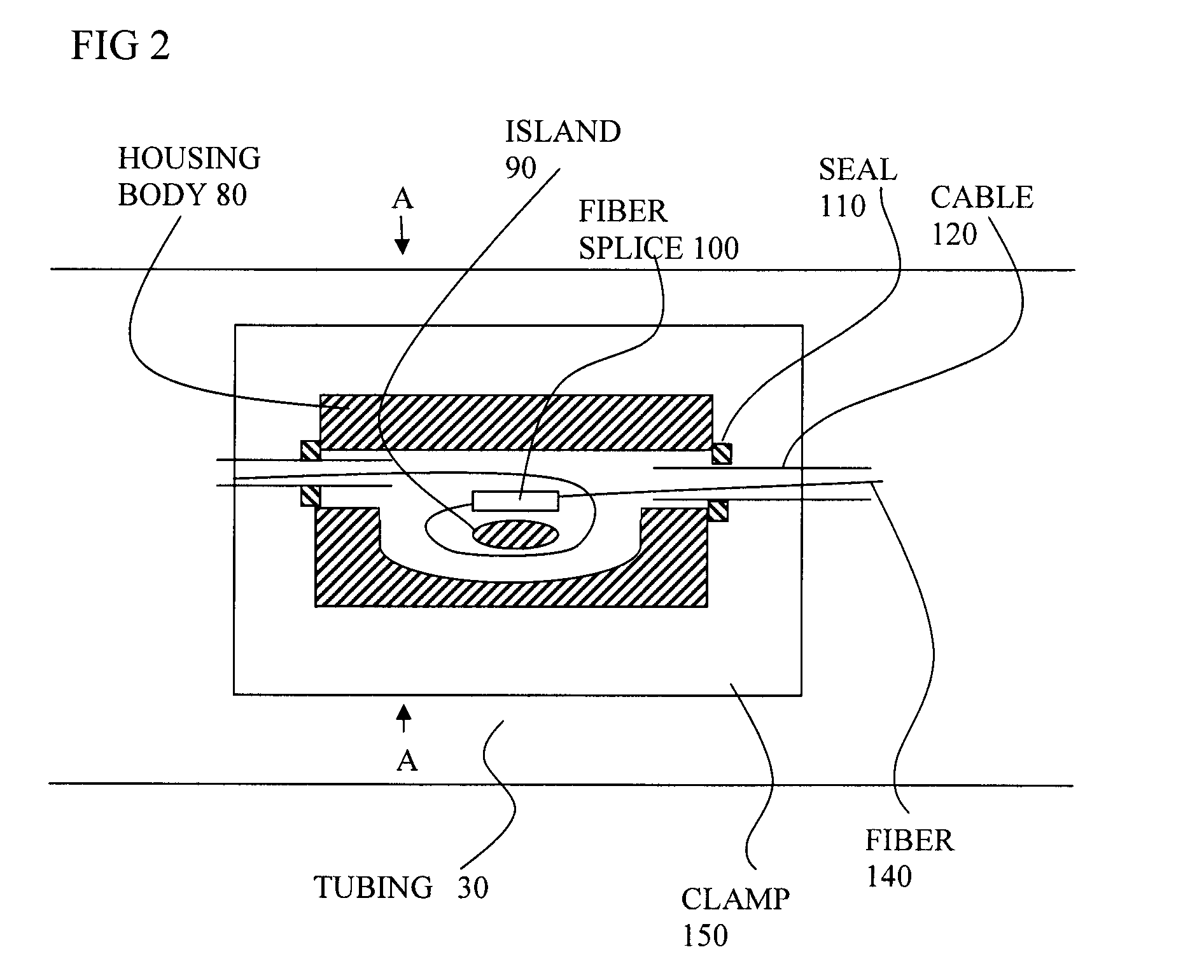 Fiber Splice Housing