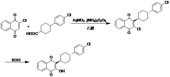 A kind of 2,3-dibromo-2,3-dihydro-1,4-naphthoquinone compound, its preparation method and application