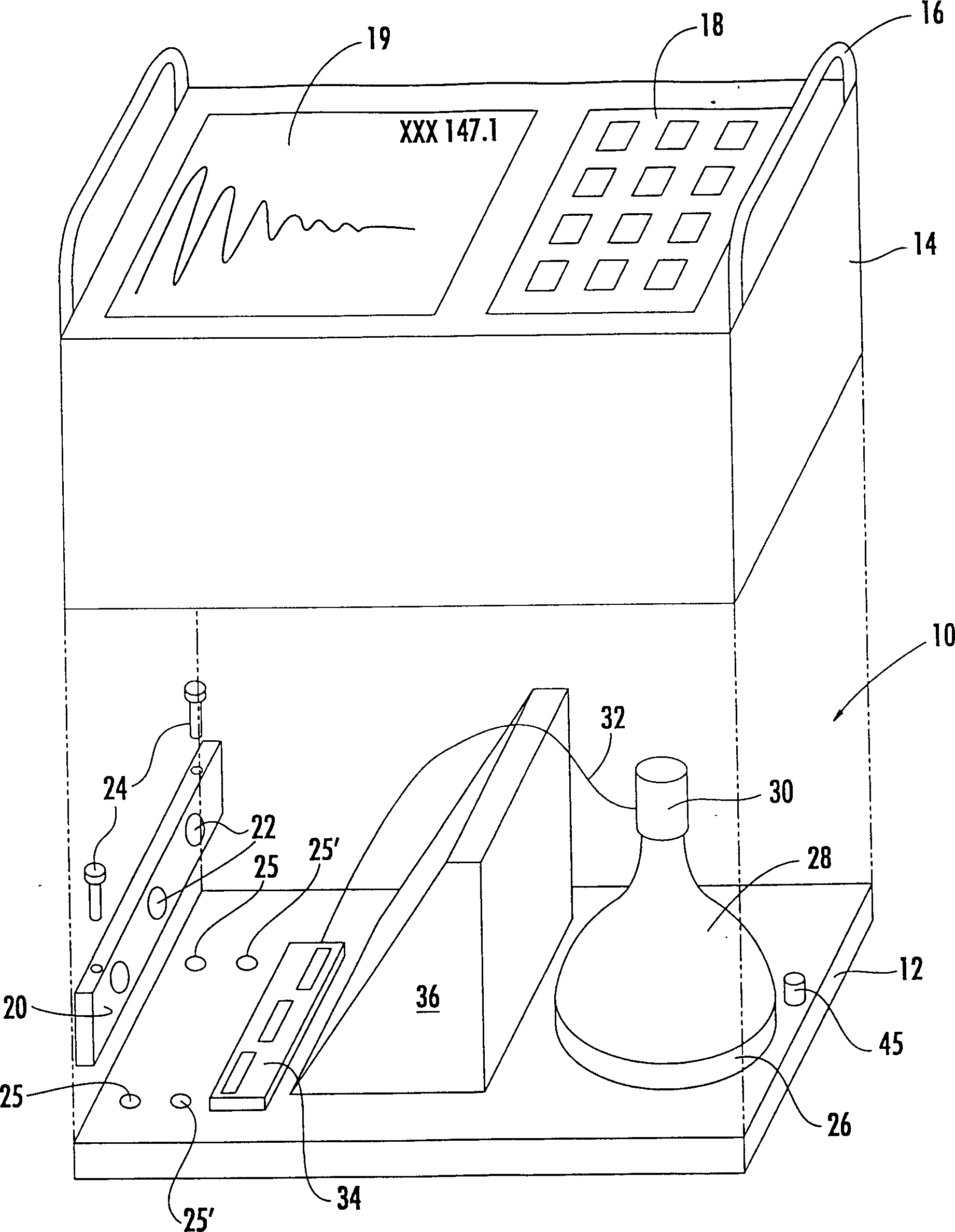 Low radioactive nucleon density measurer