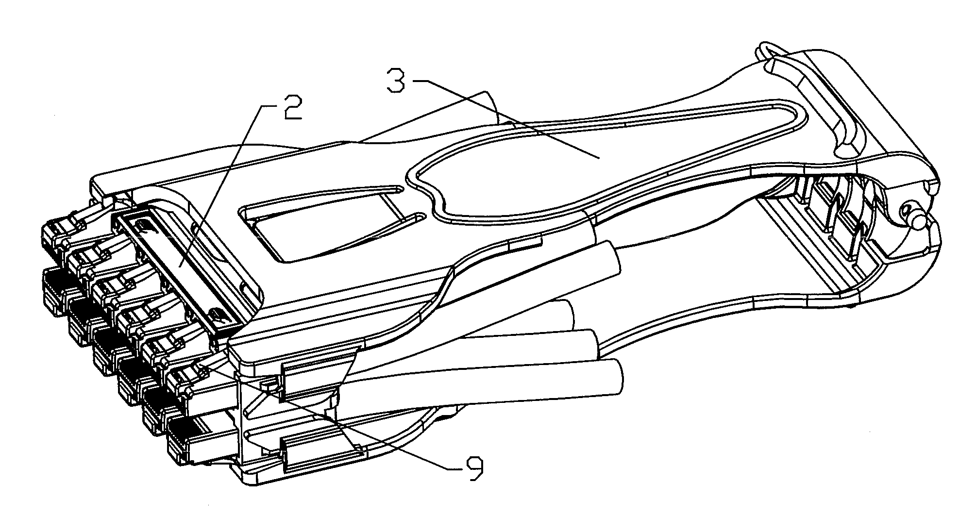 Switch Pack Assembly for Cable Clusters of Network Switches and the Special Release Tool Assembly Thereof