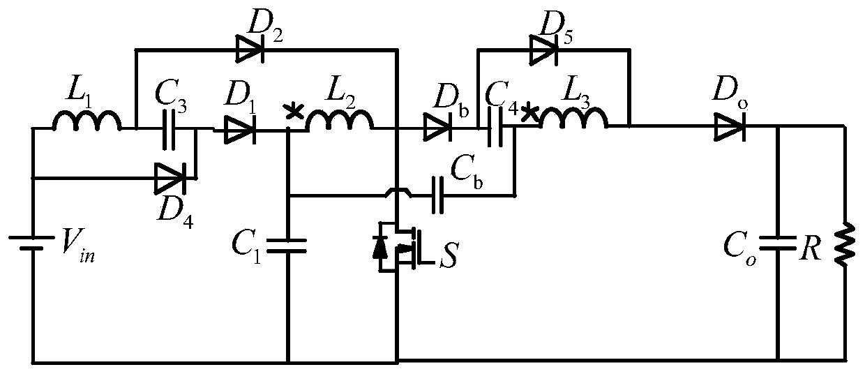 Two-capacitor-clamped multi-bootstrap cascaded dc-dc converter for photovoltaic systems