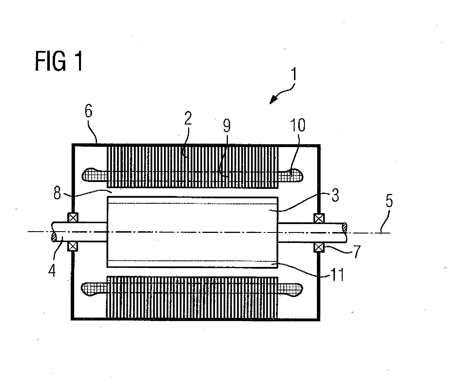 Permanently-excited dynamoelectric machine