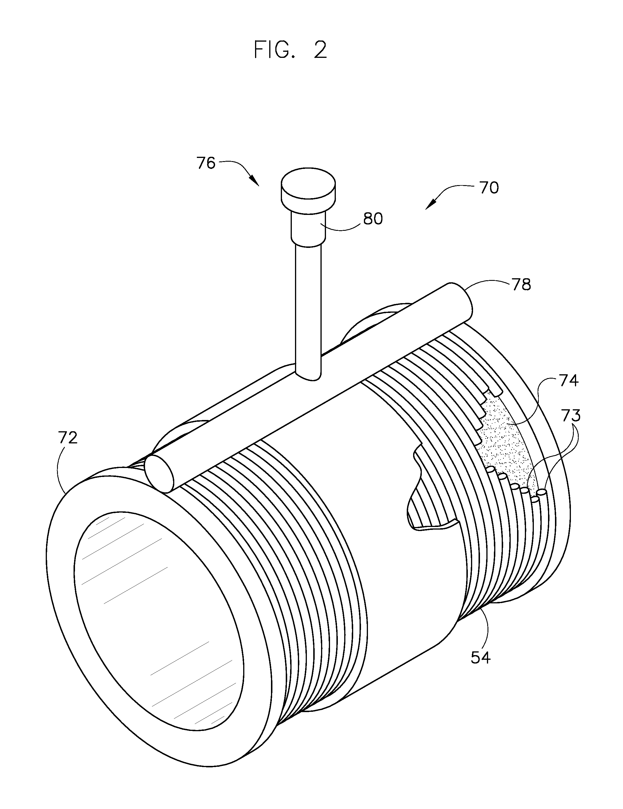 Heat pipe cooled superconducting magnets with ceramic coil forms