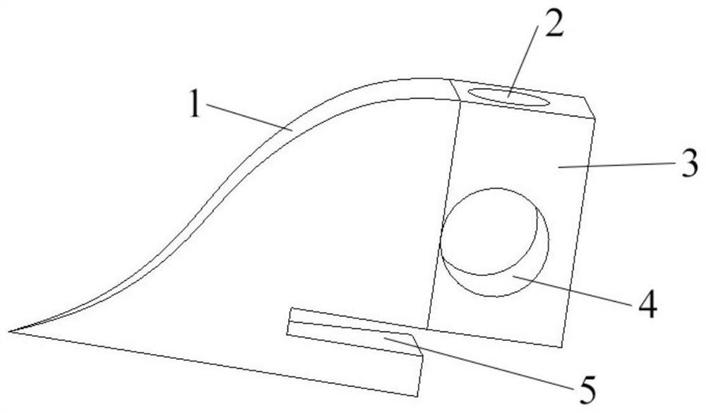 A split type reciprocating cutter