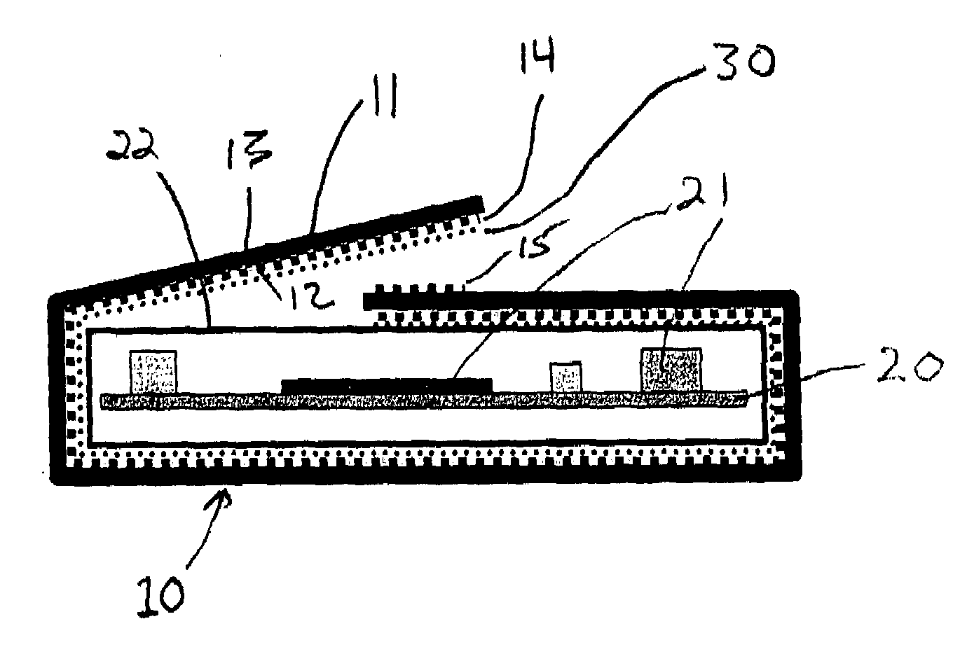 Tamper respondent sensor and enclosure