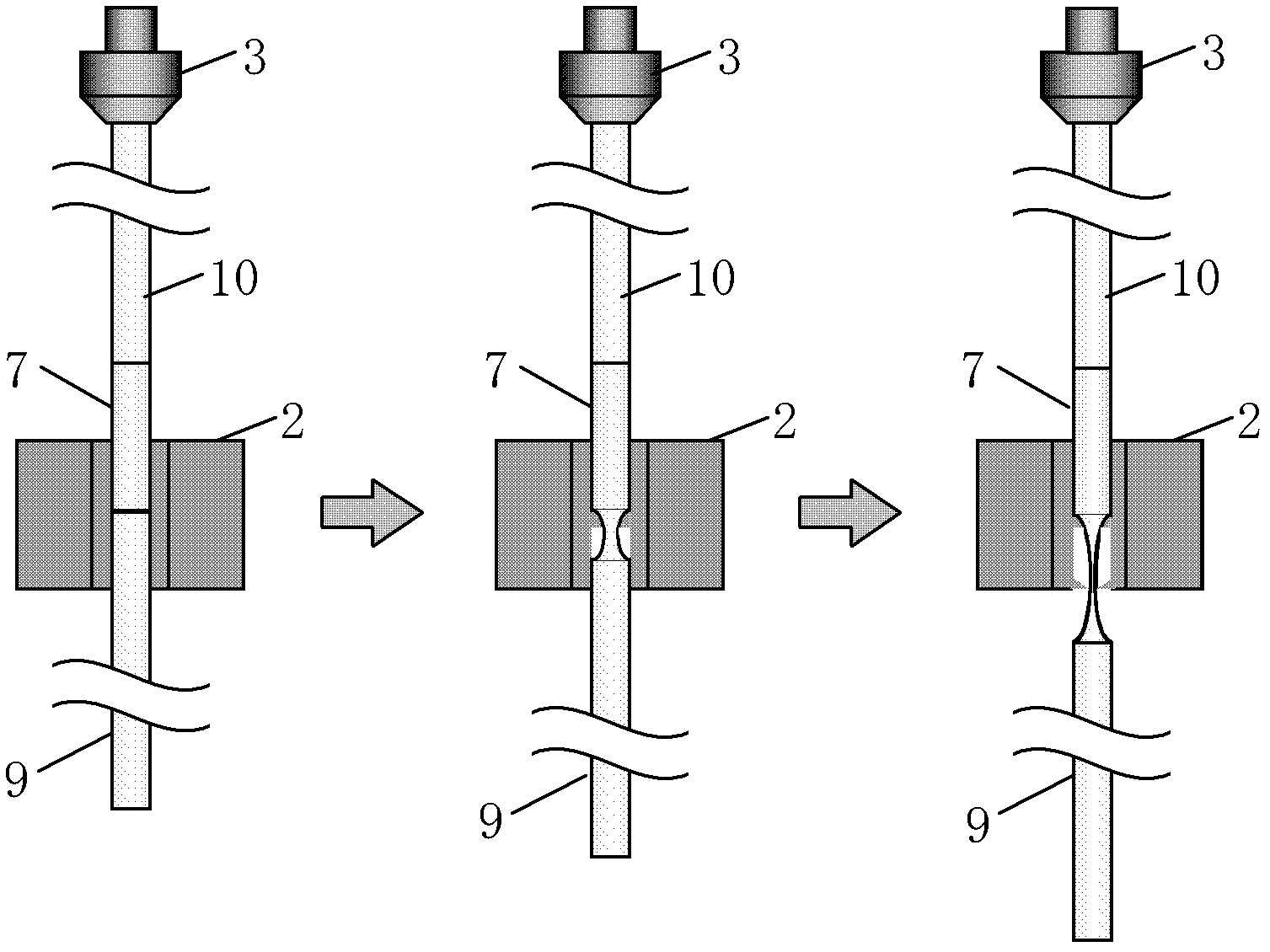 Method for drawing grin lens fiber