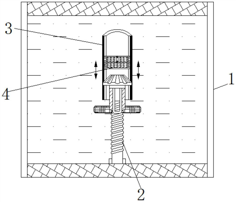 Multilayer sub-reservoir suction purification equipment for sewage treatment