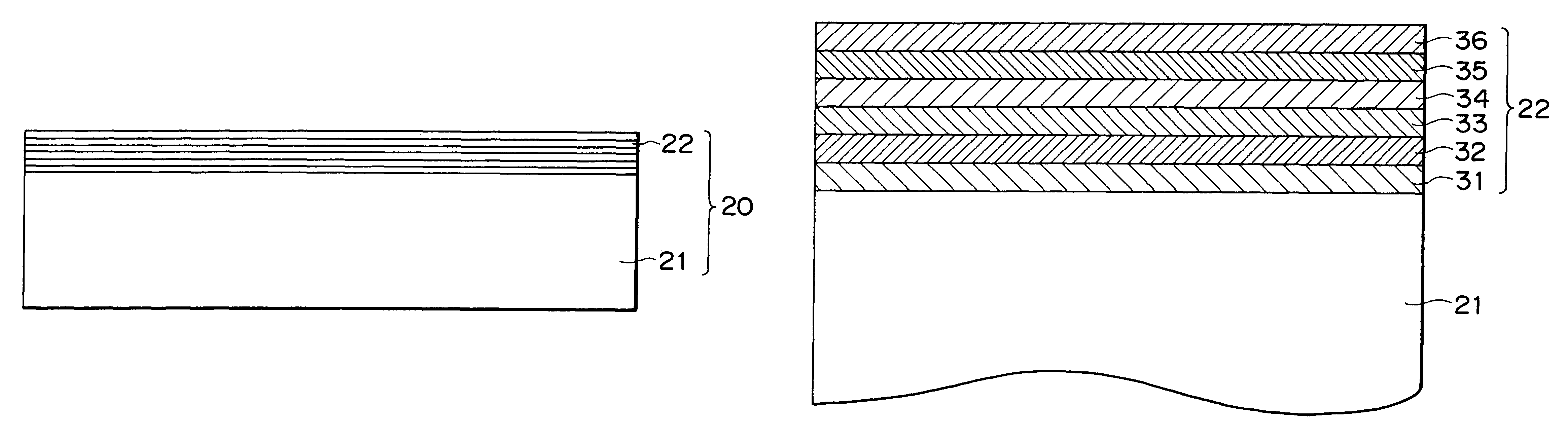 Anti-reflection member and cathode ray tube