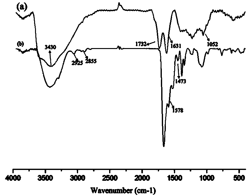 Preparation method of zwitter-ion/grapheme composite hydrogel