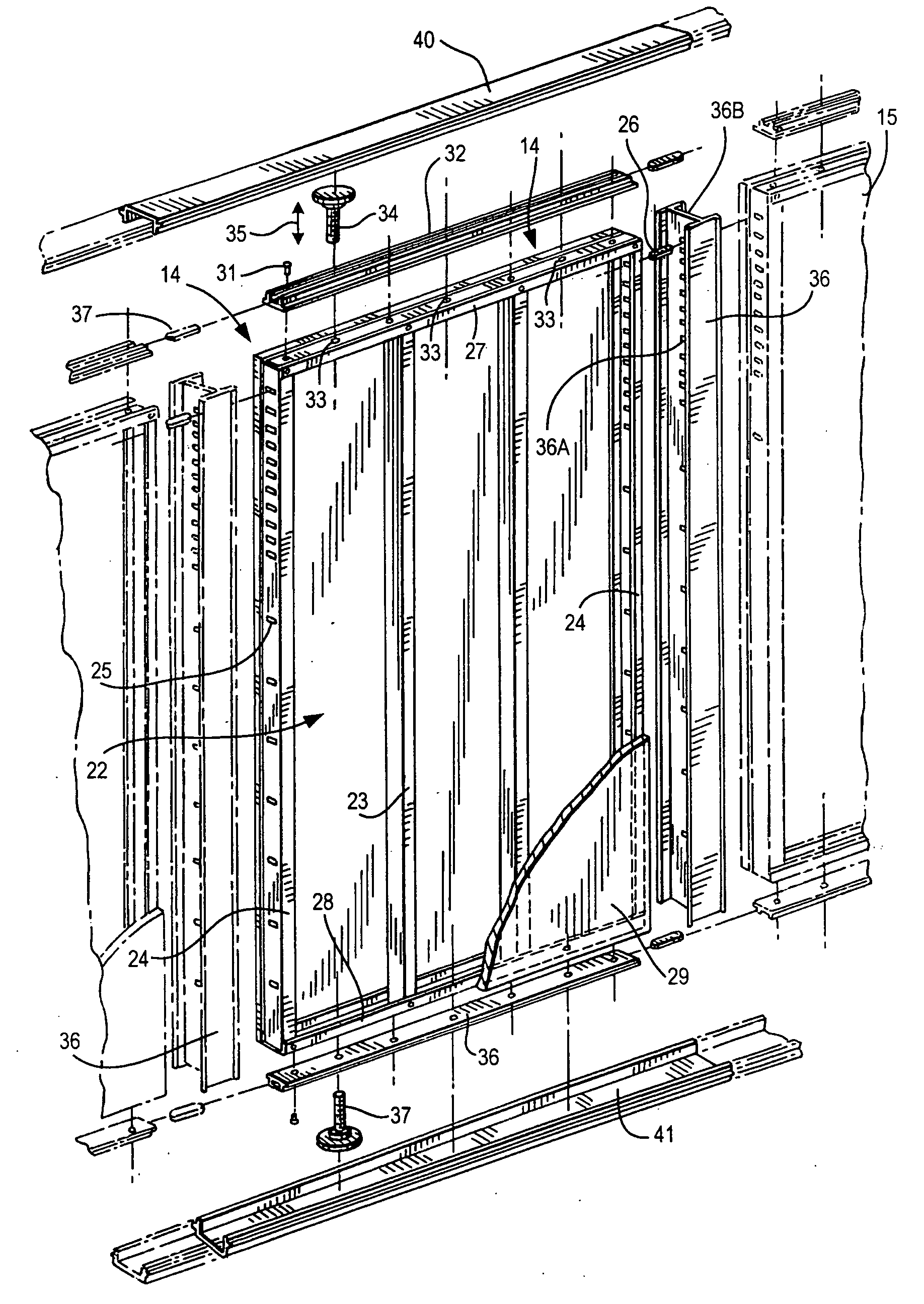 Temporary movable/removable compression partition wall system