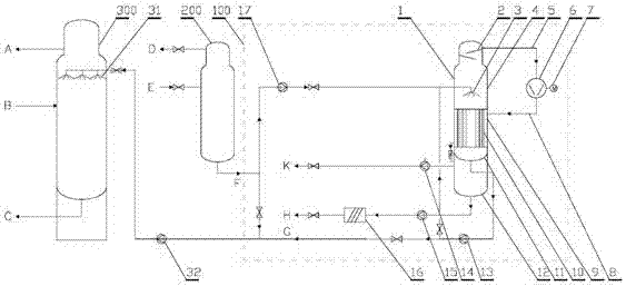 Heat pump type concentration control method of vegetable protein extraction and sterilization technology feed liquid