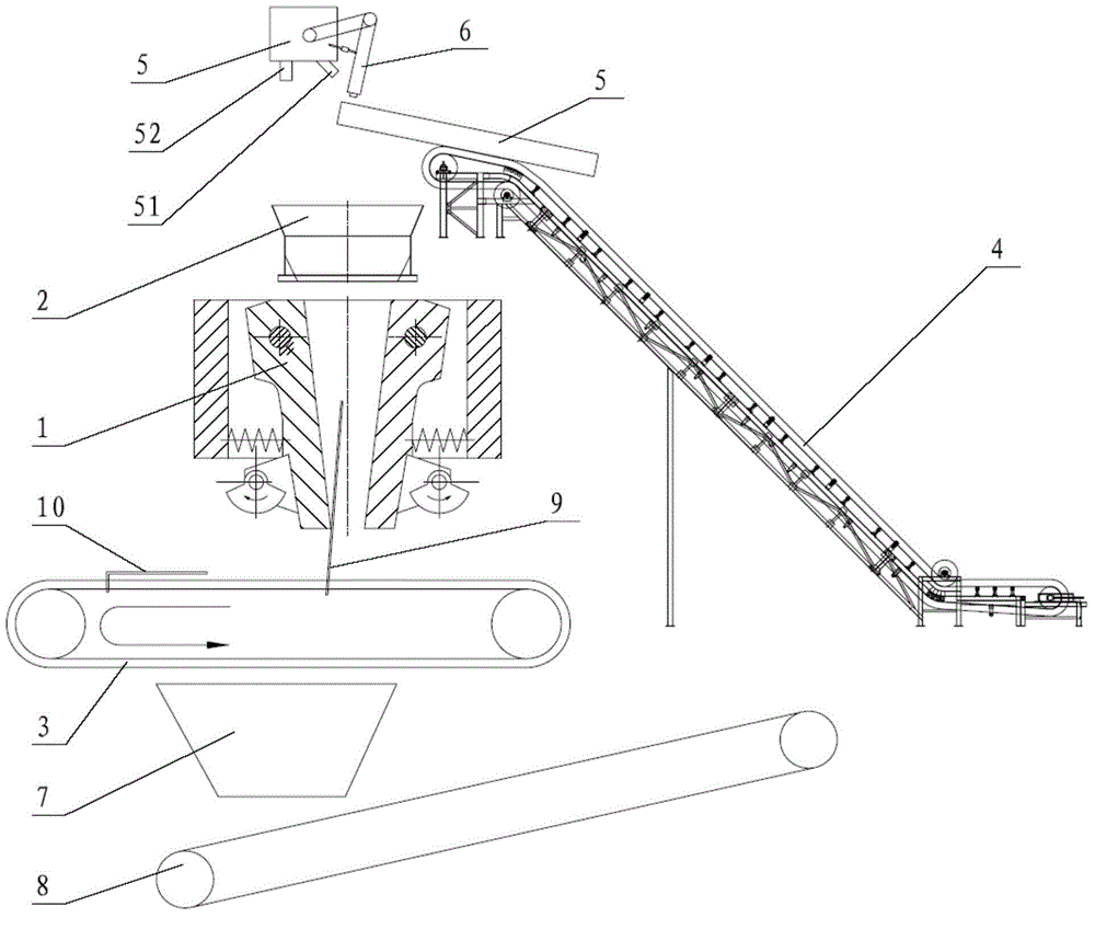 Reinforced-concrete breaking treatment system