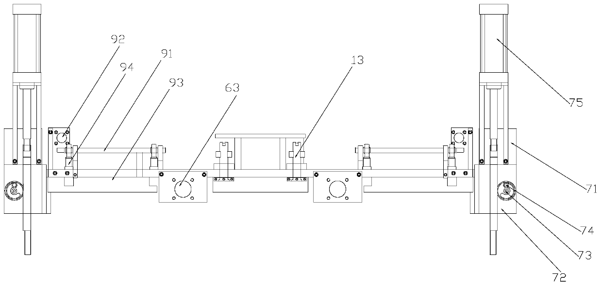 Automatic forming machine for supporting frame