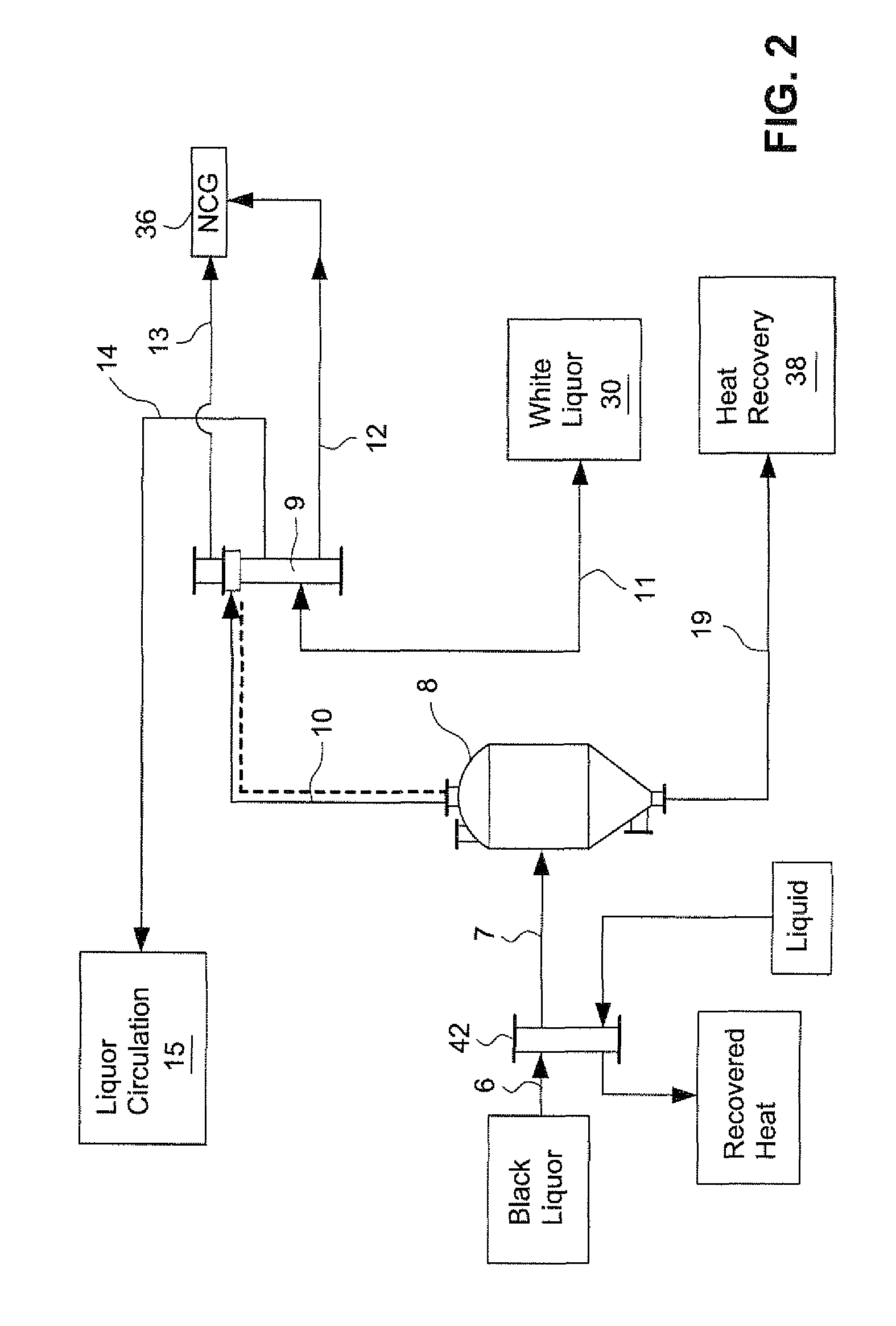 Heat recovery from spent cooking liquor in a digester plant of a chemical pulp mill