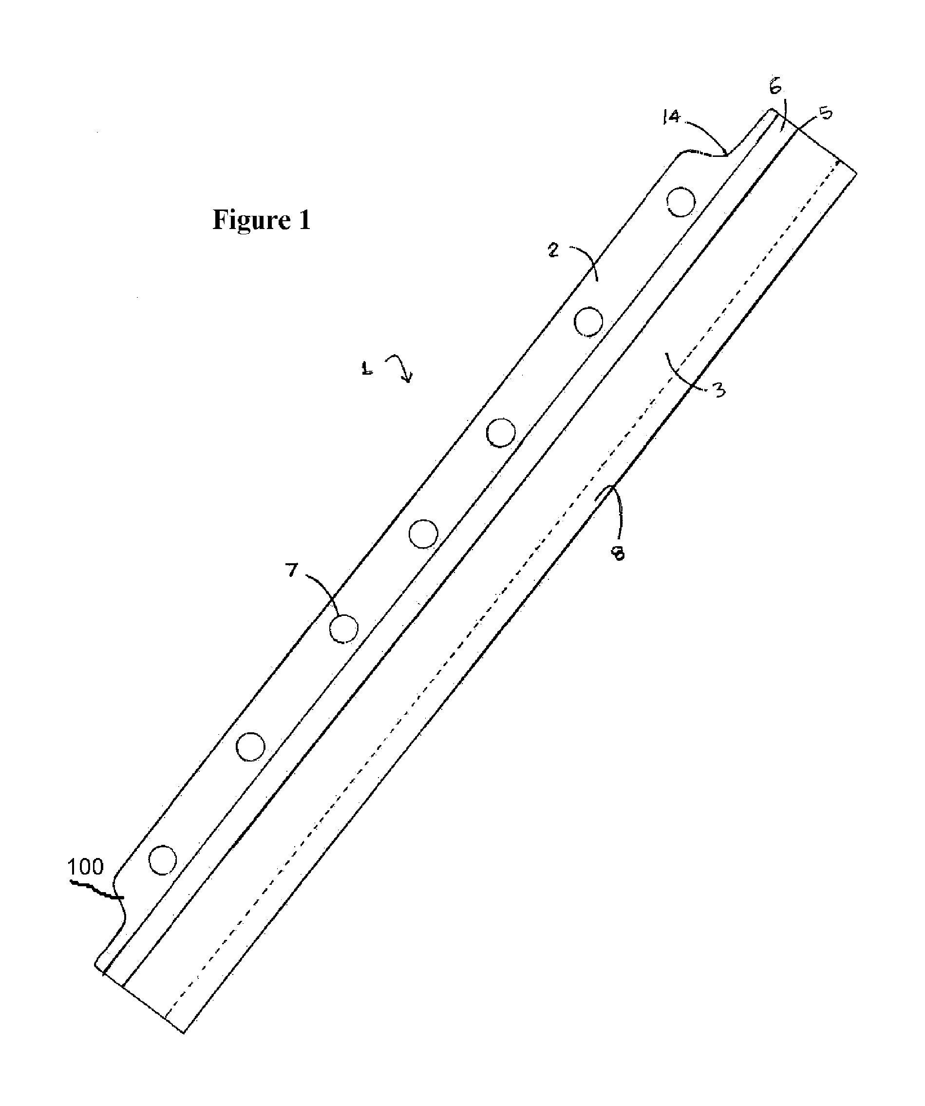 Extender strip