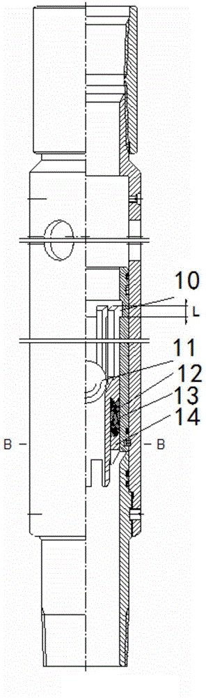 Grading-limitation-free slide sleeve and process method