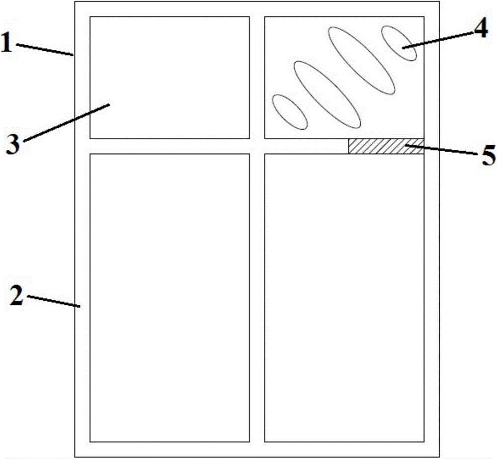 A streamlined ventilation and noise reduction window