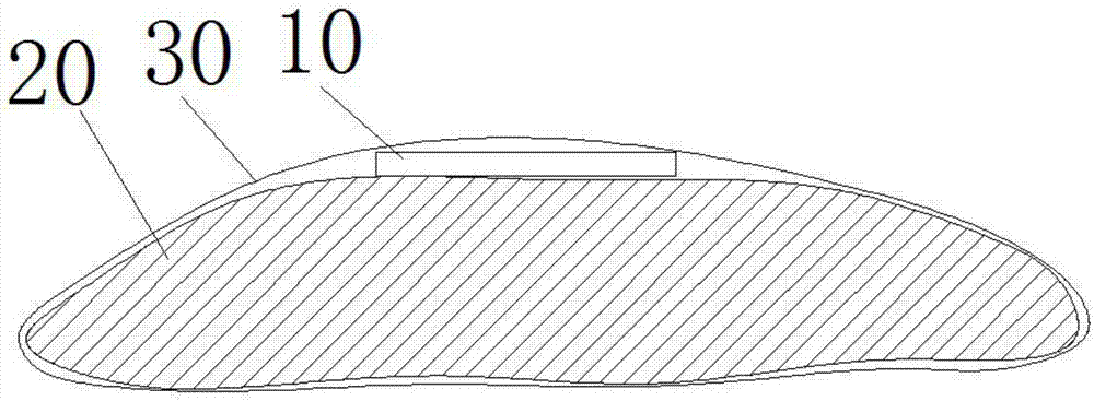 Intelligent identification pillow and manufacturing method thereof