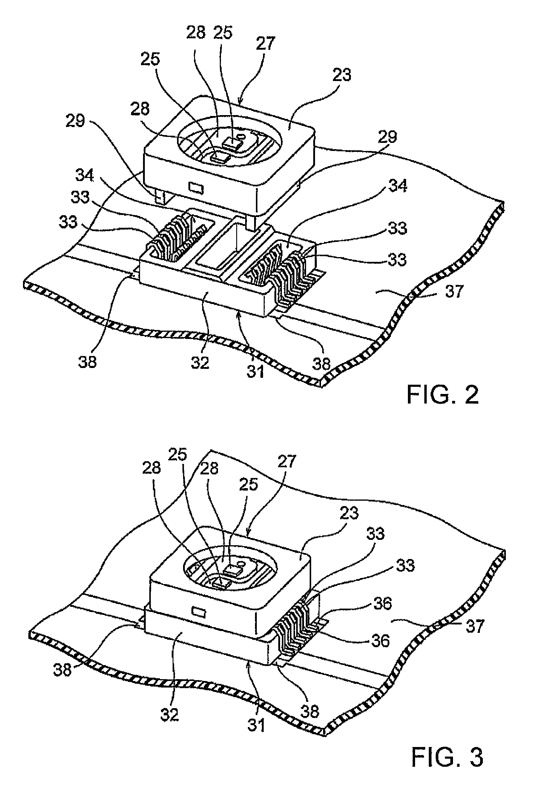 LED device, method of manufacturing the same, and light-emitting apparatus