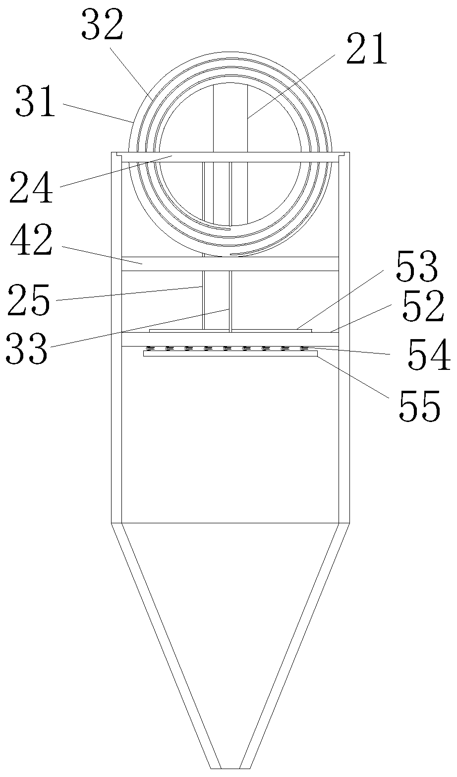 Reagent dropwise adding device for color mixing experiment in food detection