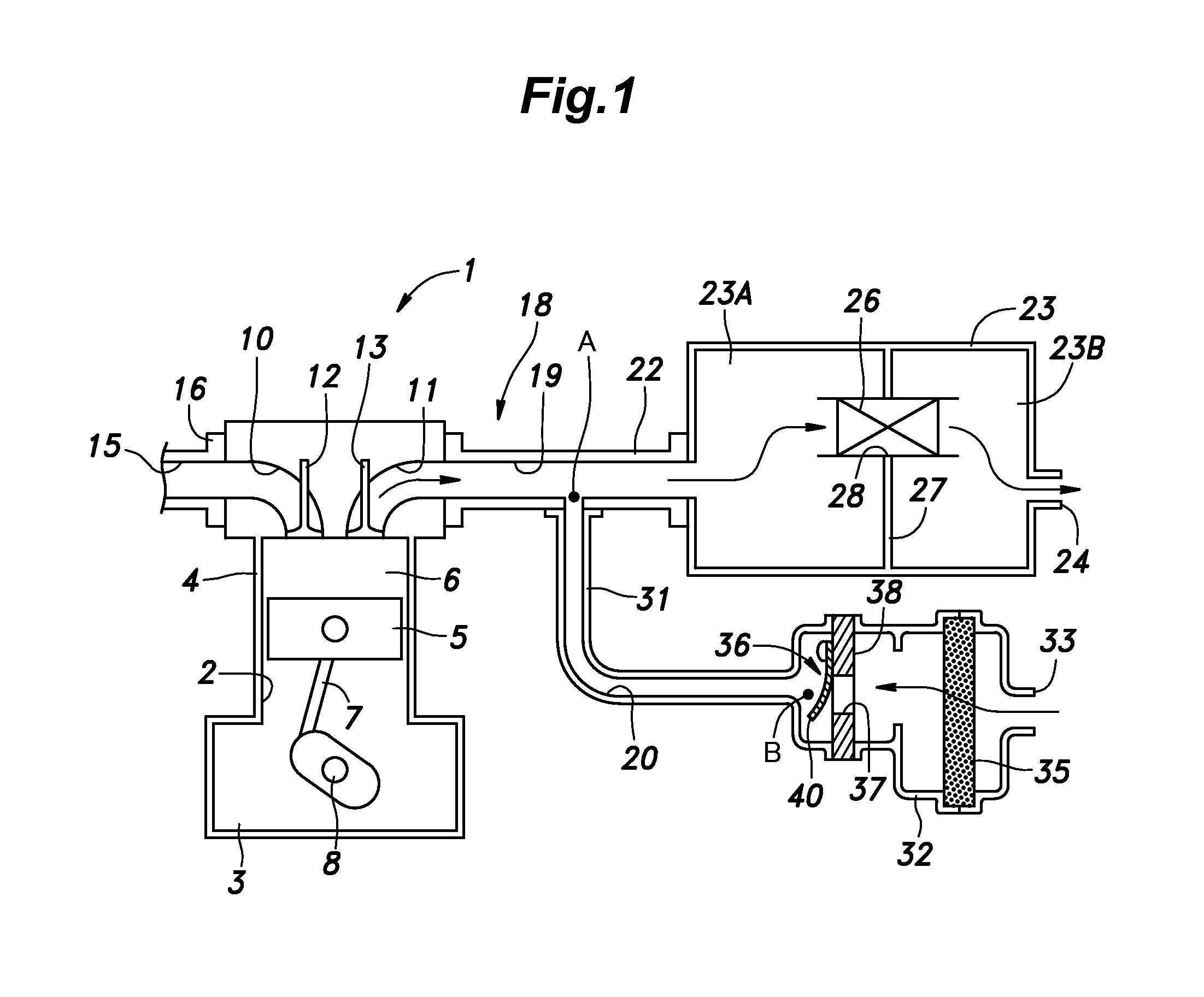 Exhaust purifying device for internal combustion engine