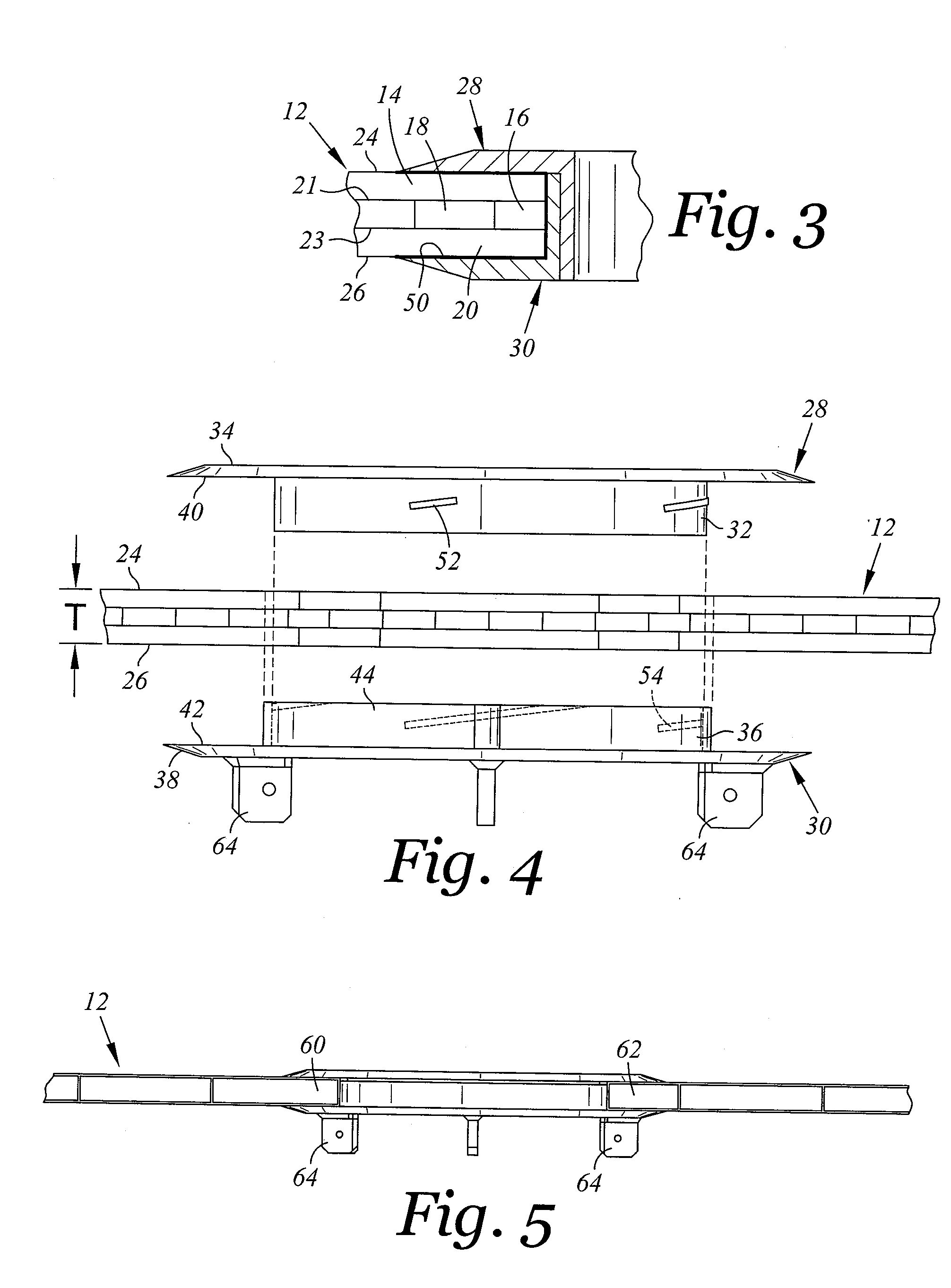 Composite Panel Insert Ring and Method of Using the Same