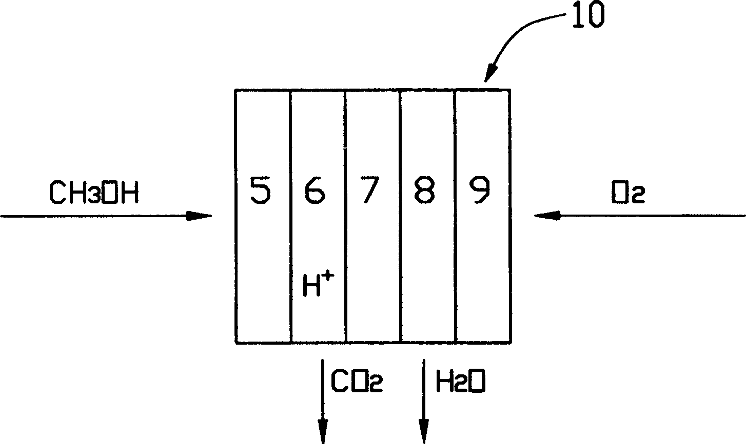 Catalyst for fuel cell and its fuel cell