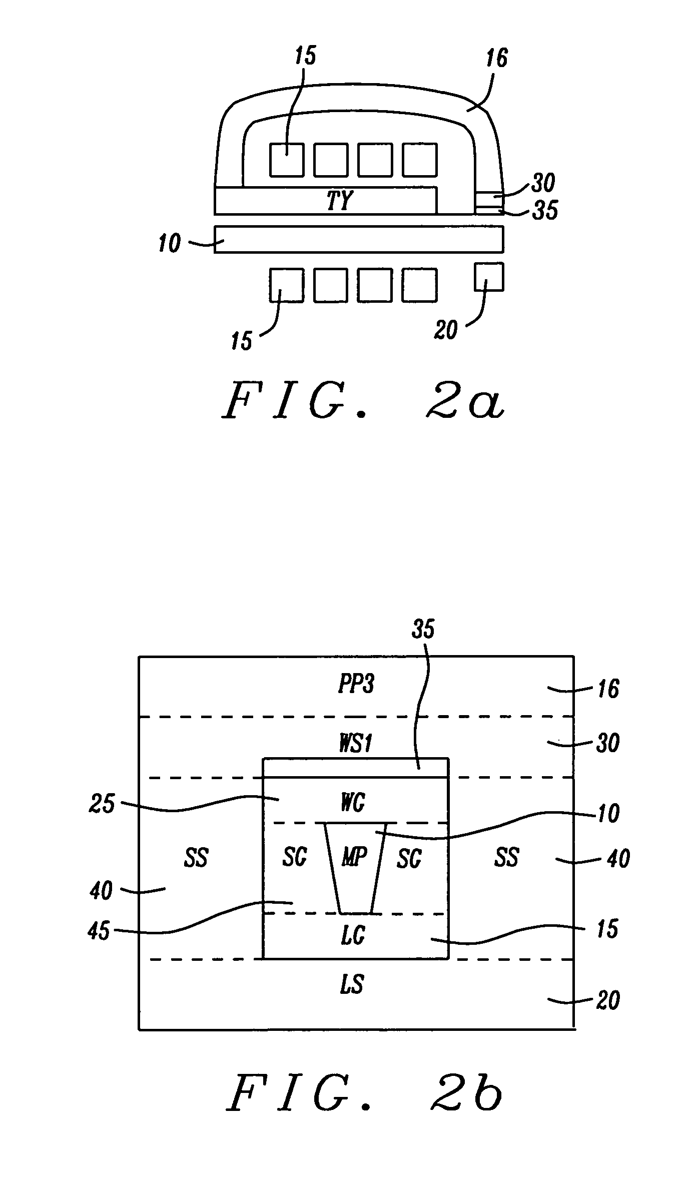 Wrap-around shielded writer with highly homogeneous shield material