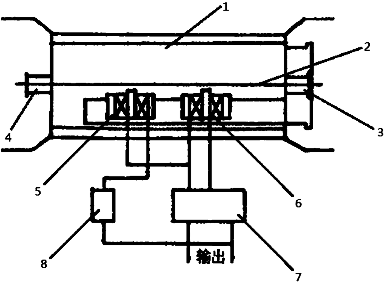 Bridge strain monitoring system and method based on WIFI communication technology