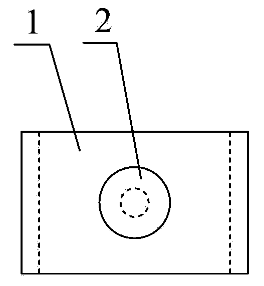 Combined building brick capable of judging thickness of ladle bath