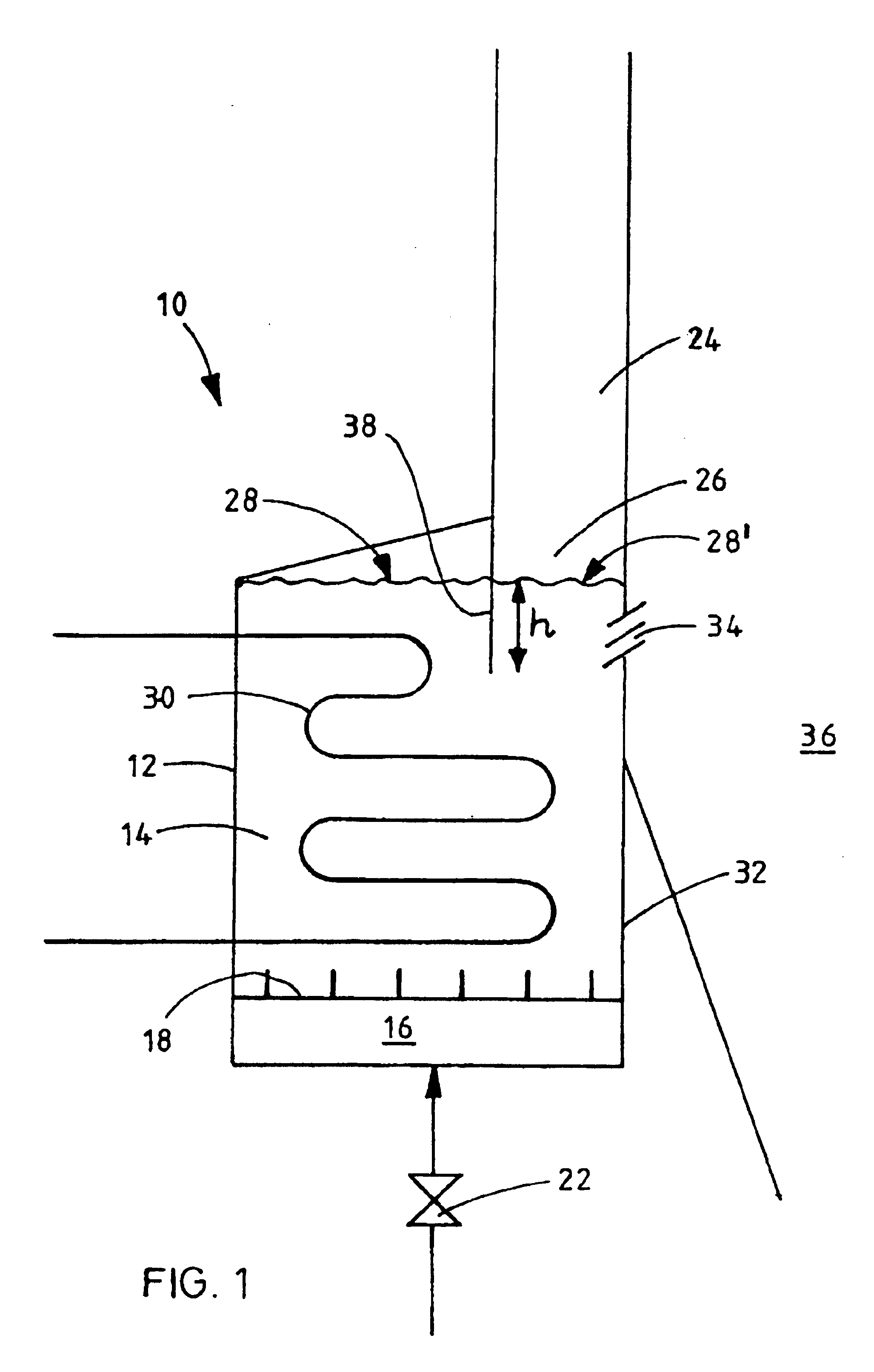 Method and apparatus in a fluidized bed heat exchanger