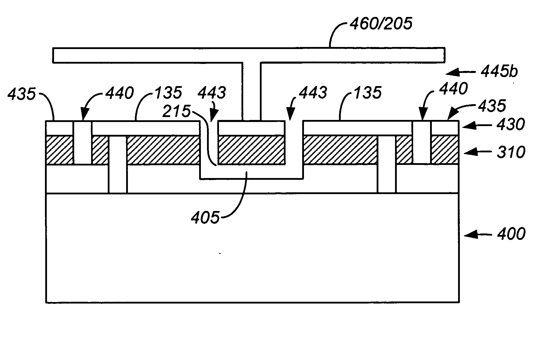 Mirror structure with single crystal silicon cross-member