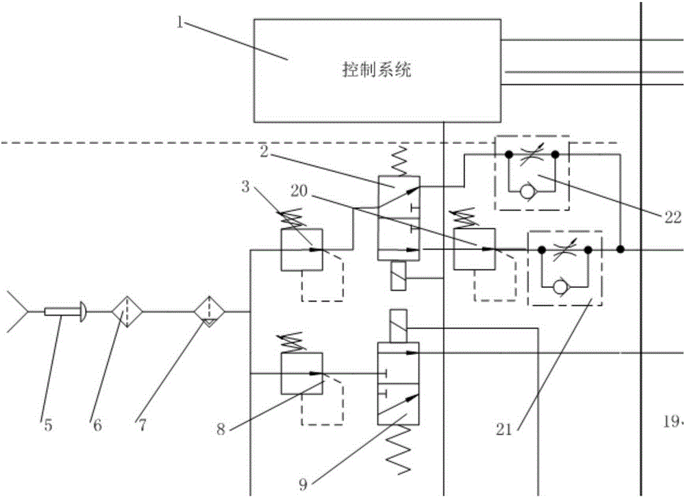 New type spraying robot positive pressure explosion-proof system