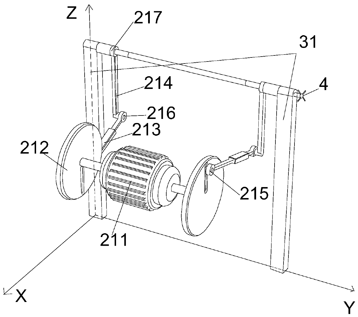 Clothes performance simulation tester and test method