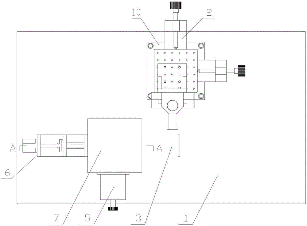 MEMS (micro-electromechanical system) microstructure non-contact excitation device based on shock waves