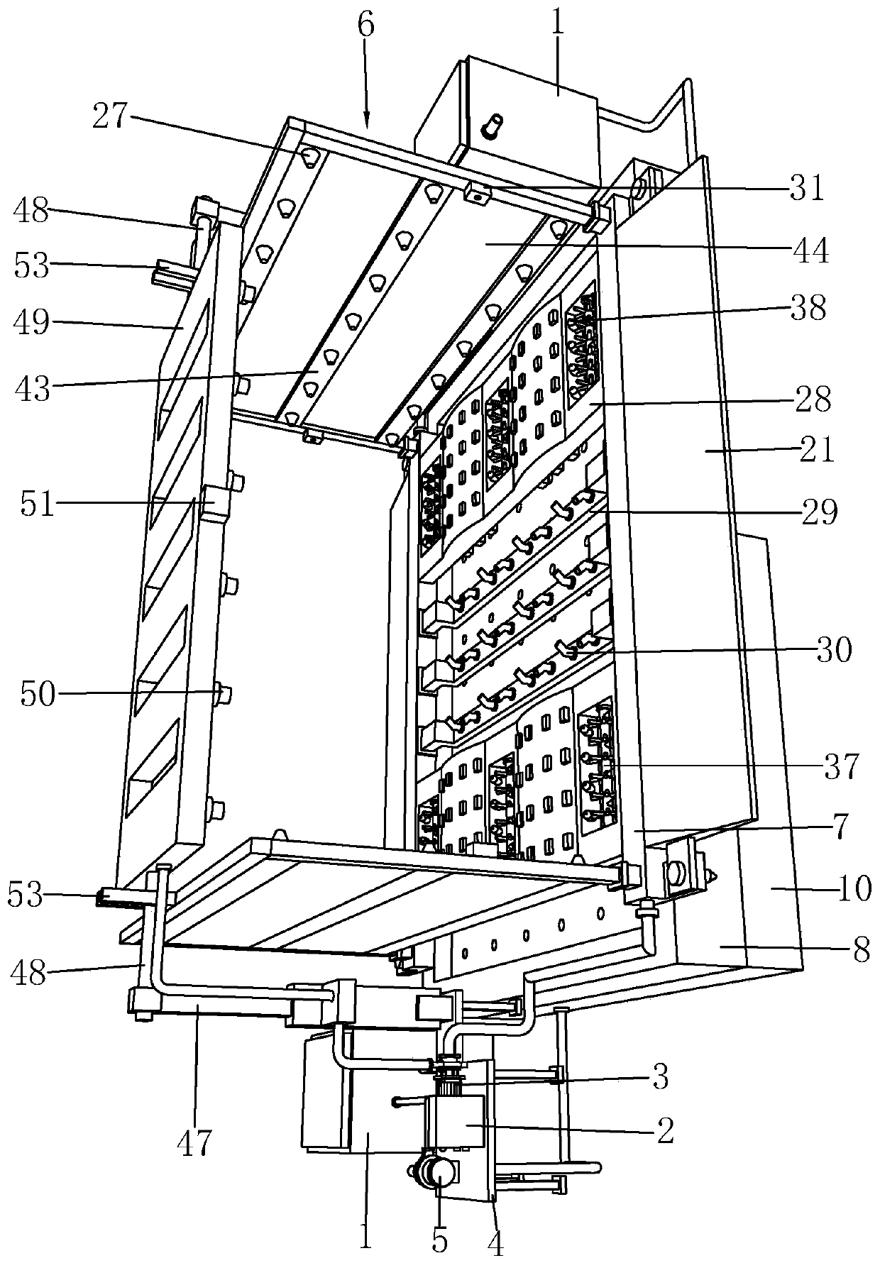 Vehicle cleaning system and method for construction site