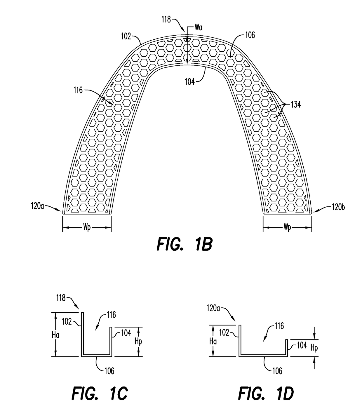 Reinforcing splint for oral appliance