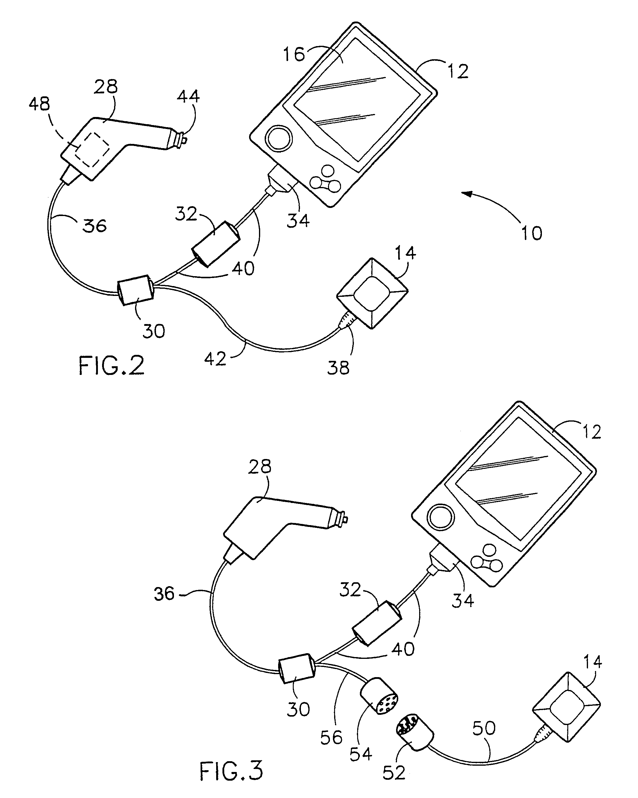 Integrated connection assembly for global positioning system (GPS) receiver and personal digital assistance (PDA) device and cellular phone