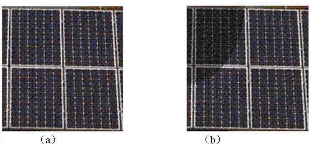 Photovoltaic array irradiance measurement identification method