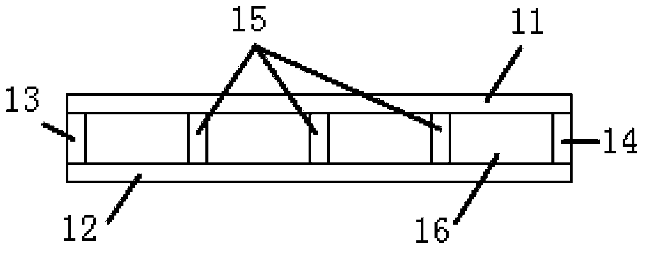 Ceramic flat membrane supporting body and production method thereof