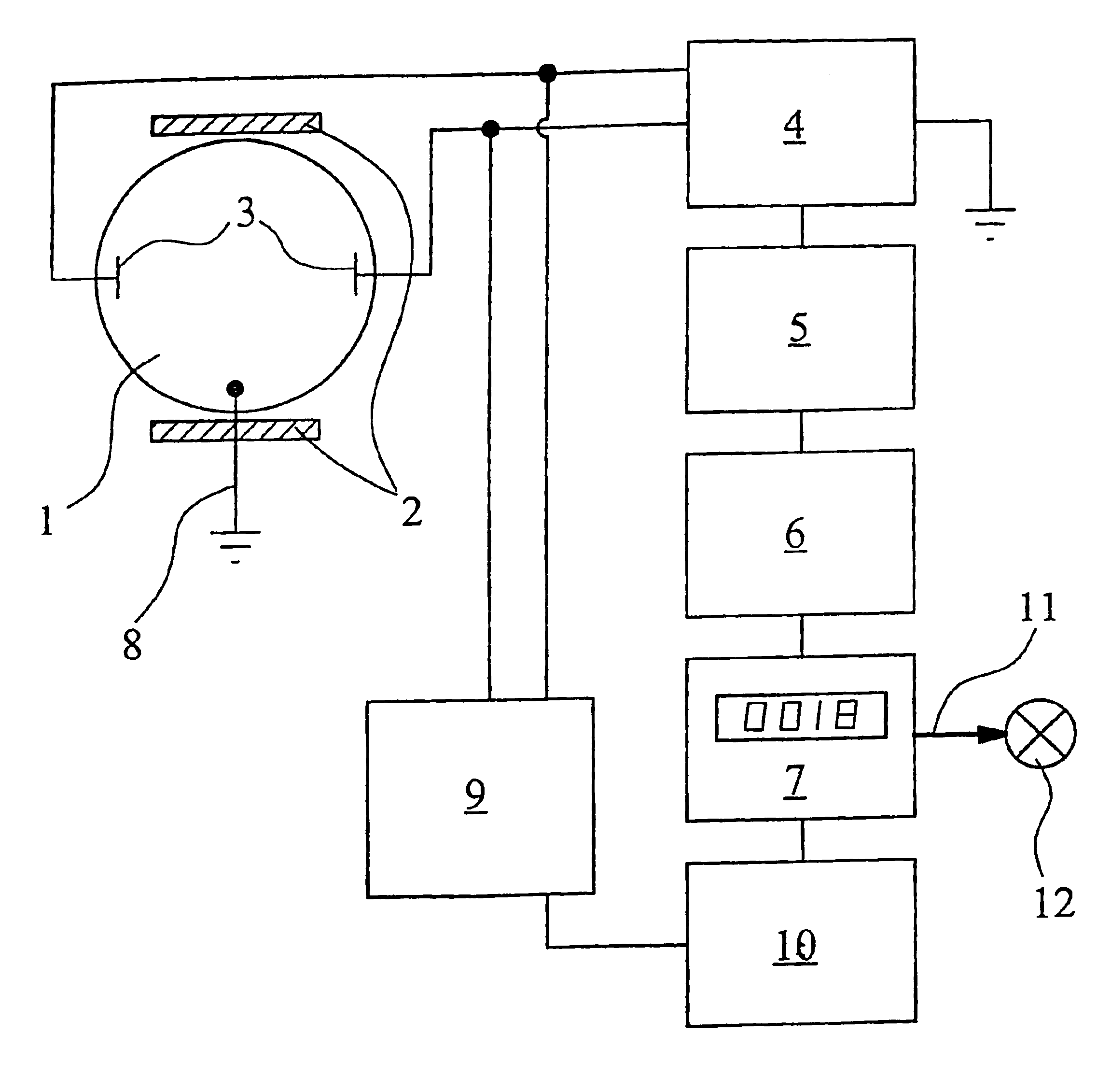 Magnetoinductive flowmeter and magnetoinductive flow-measuring process