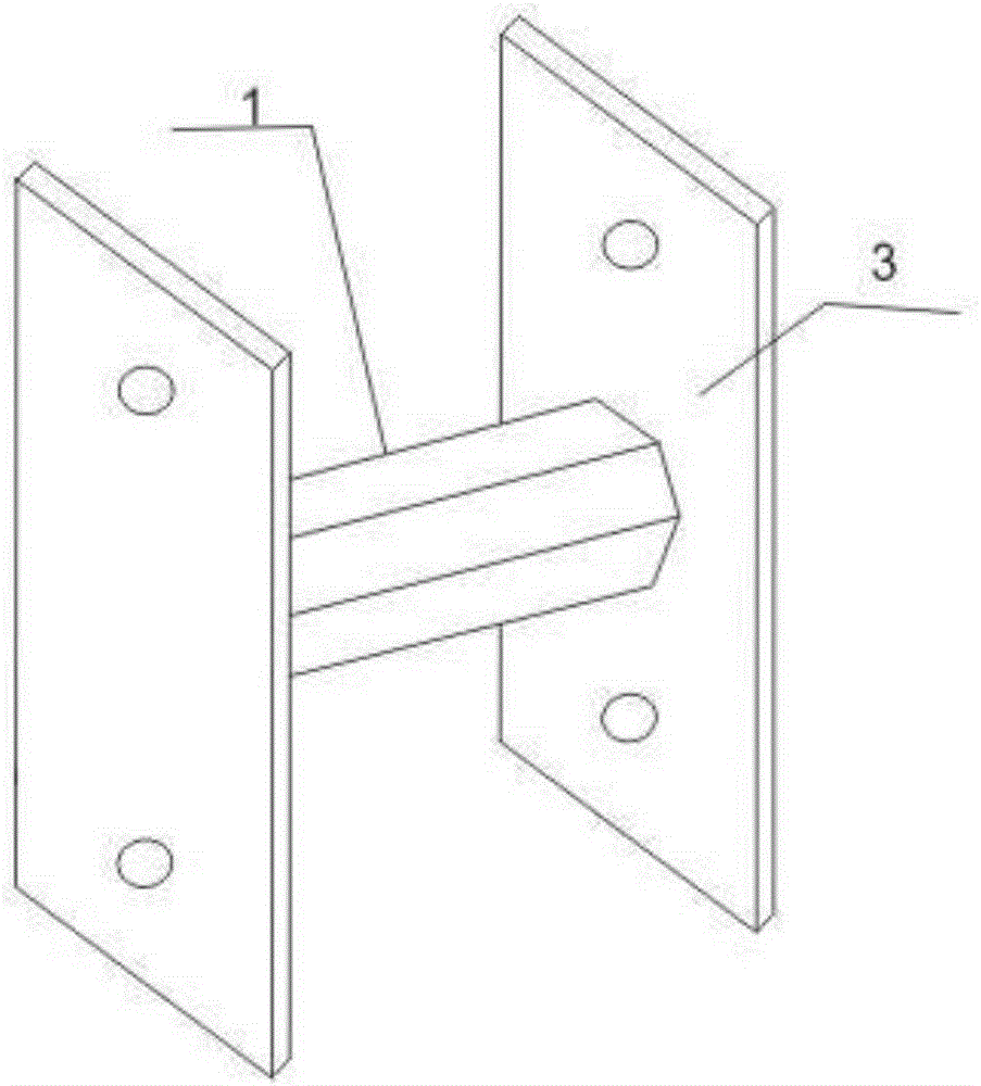 Aluminum alloy crash box for automobile