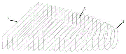 Design method for diffusing section of narrow-slit spray pipe of lateral-force engine