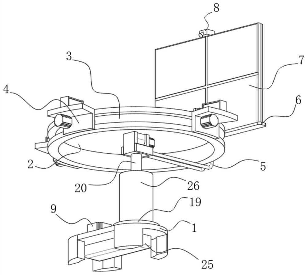 Automatically-controlled intelligent display device for real estate marketing